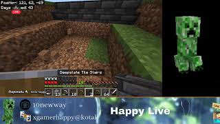 Minecraft streamer vs views minecraftmemes livestreamer [upl. by Noyart]