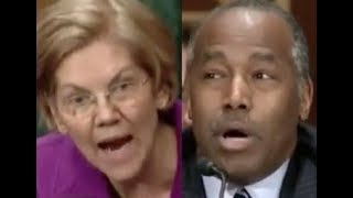 quotYOU SHOULD BE FIREDquot Elizabeth Warren GETS PISSED OFF amp DESTROYS Trump Lackey Ben Carson [upl. by Ellenohs]