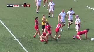 England U20 vs Canada U20  World Rugby U20 Transatlantic Quad Series 2024 [upl. by Elmo]