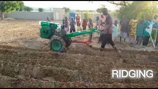 HAND TRACTOR RIDGING HANDTRACTOR INDIANMACHINES CHINESEMACHINES AGRICULTURAL MACHINERY [upl. by Lourdes]