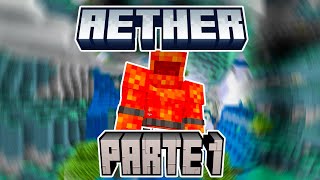 Minecraft mas é MELHOR Parte 1  Aether [upl. by Innep]