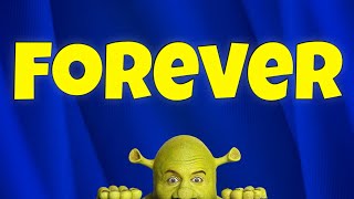 Forever backing track karaoke instrumental Shrek The Musical [upl. by Nnylanna]