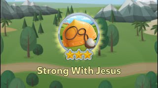 Stones Slings and Giant Things Strong With Jesus  BIBLE ADVENTURE  LifeKids [upl. by Swenson]