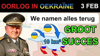 3 feb Oekraïeners voeren een MASSALE TEGENAANVAL UIT dringen de Russen terug  Oorlog in Oekraïne [upl. by Lokin]