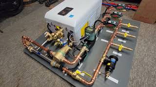 PreBuilt Combi Boiler System with VT2218 and Zone valves [upl. by Ellek]