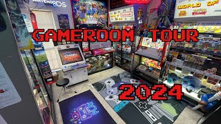 Gameroom Tour 2024 [upl. by Osithe296]