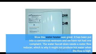 User Review Chronomite SR20L120 HTR SR Series Instant Low Flow Tankless Water Heater small [upl. by Hesoj]