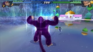 Trunks turns into a violet Oozaru Vs Vegeta in the Hyperbolic Time Chamber DBZ Tenkaichi 3 Mod [upl. by Eerrahs]