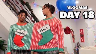 CONJOINED FOR 24 HOURS…  VLOGMAS DAY 18 [upl. by Nueormahc906]