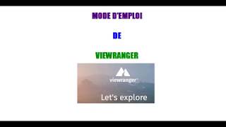 tuto Viewranger [upl. by Dibbell104]