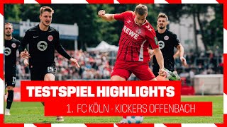 Highlights 1 FC Köln  Kickers Offenbach  31  Alle Tore [upl. by Ainegue]