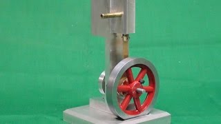 tubalcain BUILDS A VERTICAL STEAM ENGINE wspool valve Part 4 [upl. by Anilak]