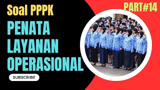 Soal PPPK Formasi Penata Layanan Operasional [upl. by Marcille]