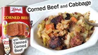 Best Corned Beef and Cabbage Recipe with Canned Corned Beef [upl. by Nangem116]