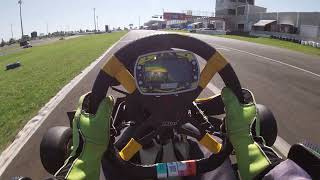 Onboard Kartodromo Internacional De BiriguiSpeed Park Gustavo Kalinowski [upl. by Aldo]