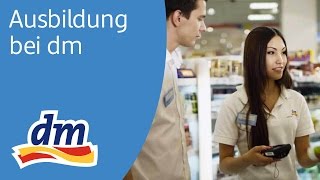 Ausbildung als Drogistin bei dm  Arbeiten amp Lernen bei dm mit Christina Krimmel [upl. by Eiramlehcar]