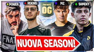 La nuova season di fortnite og con i super MATES POW3Rtv92 Piz23 Shmekyfn [upl. by Anya]