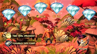 Crash Bandicoot 4 Give It A Spin  All Boxes amp Hidden Gem Location [upl. by Rock]