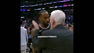 Popovich and Kawhi Catch Up Voiceover [upl. by Ysnil]