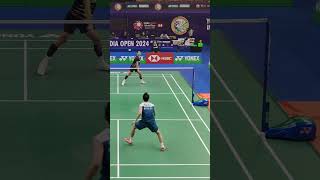 JONATAN CHIRISTIE VS NG KA LONG ANGUS badminton rally [upl. by Phelps]