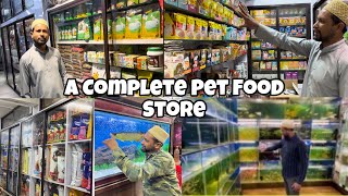 A COMPLETE ✅ PETS FOOD IN BHOPAL MP  FISH N FUN BHOPAL  RS PETS ZONE [upl. by Phyl]