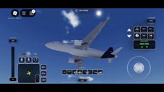 Project Flight  Full flight from London Gatwick to Kittila  Roblox [upl. by Marris]