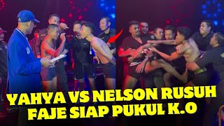 PANAS🔥Weight in amp Face Off Yahya Garcia vs Nelson Julianto Rusuh Faje Siap Pukul KO Putra di Ring [upl. by Ataga]