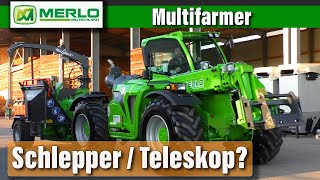 Multifarmer als Traktor Was kann der Teleskoplader bei Heizomat Einsatz Heizohack amp Co [upl. by Aurore125]