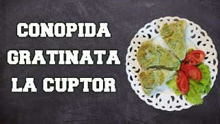 Conopidă gratinată la cuptor rețetă vegană  Bucătăria Veganharmony și Delia [upl. by Htidra]