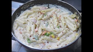 ऐसे बनाए क्रीमी वाइट सॉस पास्ता तो कहेंगे पहले क्यों नहीं पताथाHow to Make White Sauce Pasta Recipe [upl. by Imled559]