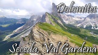 Seceda Val Gardena  Dolomites Italy [upl. by Caffrey]