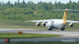 Plane spotting at Gothenburg landvetter airport 1080p [upl. by Anayia]