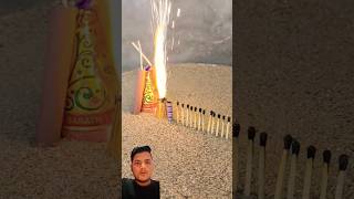 Anar to kafi upar Gaya 😂 experiment crakerstesting fireworks testingcracker crackerstesting [upl. by Picker]