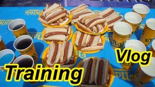 Nathans Hot Dog Contest Training Vlog 1 [upl. by Animor]