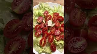 🥗 Caprese salad 🥗 chef caprese salad italianfood asmr mozzarella 🇮🇹Italian recipe🇮🇹 [upl. by Ashti960]