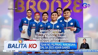 Sepak Takraw Team ng Pilipinas nakakuha ng bronze medal sa 2023 Asian Games  BK [upl. by Suzanna210]