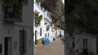 The streets of Setenil de las Bodegas Spain [upl. by Aliuqa]