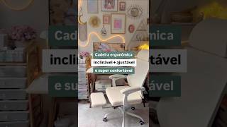 Cadeira ergonômica super confortável shopee achadinhos homeoffice trabalharhomeoffice casa [upl. by Plantagenet]