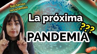 Bacterias RESISTENTES a los antibióticos 🦠💊 [upl. by Arataj157]