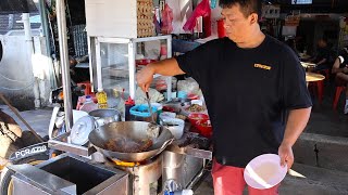 Amazing Skills 40 Years of Cooking Famous Char Koay Teow in Penang [upl. by Maximilien]