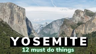 12 MUST DO things on Day One at YOSEMITE [upl. by Hsoj316]