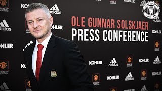 Manchester United  Ole Gunnar Solskjaer  Press Conference [upl. by Loesceke]