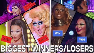 The Biggest Losers and Winners of Drag Race Lip Syncs [upl. by Wadleigh74]