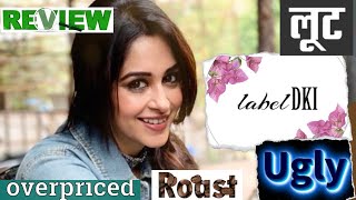 Dipika Kakkar Ibrahim Label DKI 🤢 is OVERPRICED OLD FASHIONED COPIED amp DISASTROUS 🌚 Honest Review [upl. by Mirisola]