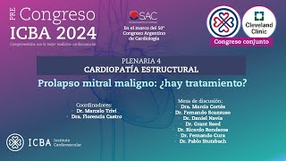 Prolapso mitral maligno ¿hay tratamiento PreCongreso ICBA 2024 [upl. by Mcnelly563]