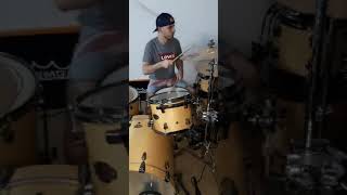 yame bécane drum cover  eze unger drums drumcover drummer cover kickdrum yame bécane [upl. by Codi663]