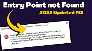 FIXED  “The Procedure Entry Point Not Found Dynamic Link Library” Error in Windows 11107 [upl. by Jacklyn707]