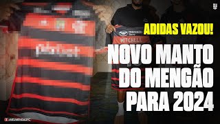 VAZOU A NOVA CAMISA DO FLAMENGO PARA 2024 [upl. by Isolda304]