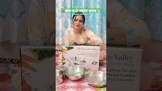 Reviewing cookware roducts from INDUS VALLEY🫕cookware triply indusvalley healthycooking [upl. by Gertrude]