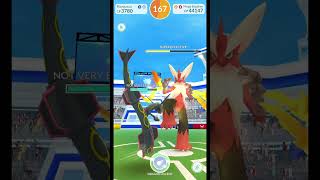 Mega Blaziken Solo Without Weather Boost 😱  Pokemon Go [upl. by Ful]